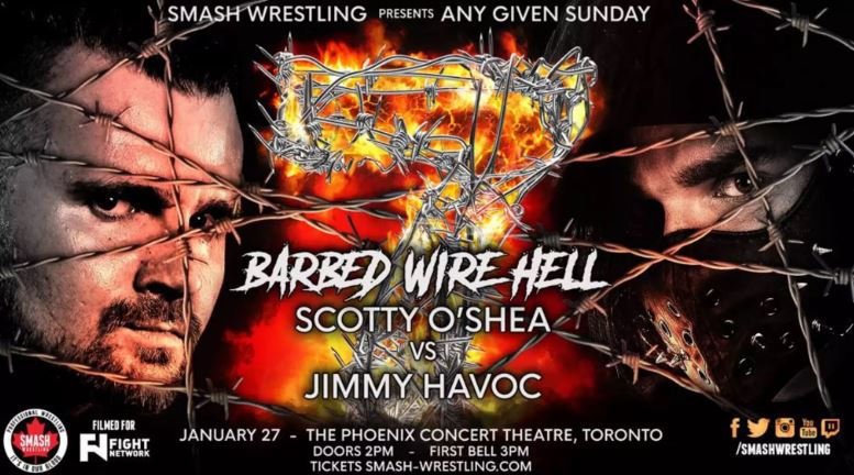 Watch Smash Wrestling: Any Given Sunday 7 1/27/19 2019