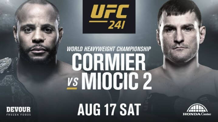 Watch UFC 241: Cormier vs. Miocic 2 08/17/2019 PPV Full Show Online Free