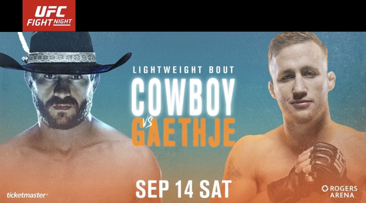 Watch UFC Fight Night: Cerrone vs. Gaethje 09/14/2019 PPV Full Show Online Free